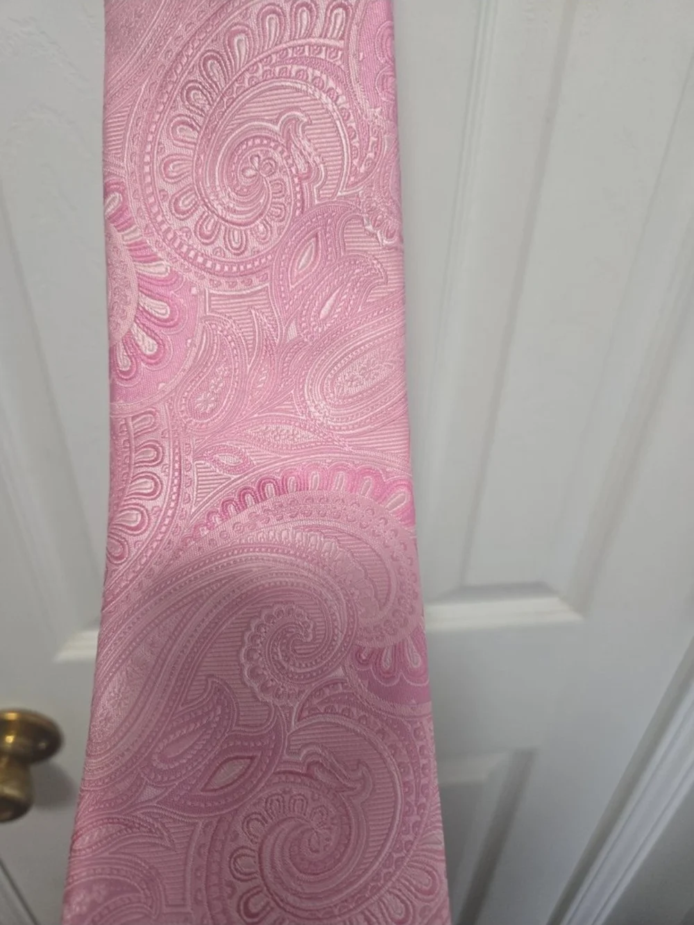 Daniel Cremieux Pink Paisley Handmade Tie